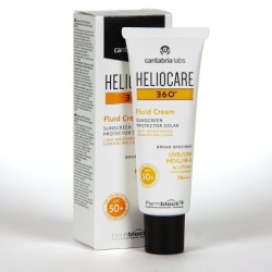 HELIOCARE 360º SPF 50+ FLUIDO CREMOSO SUNSCREEN PROTECTOR SOLAR FLUID CREAM 50 ML