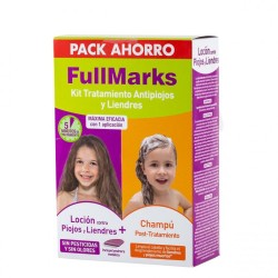 FULLMARKS ANTIPIOJOS Y LIENDRES CHAMPU + LOCION PEDICULICIDA KIT 100+150 ML