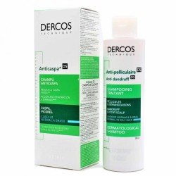 DERCOS CHAMPU ANTICASPA GRASO 200 ML