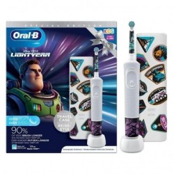 ORAL-B CEPILLO DENTAL ELECTRICO INFANTIL  KIDS BUZZ LIGHTYEAR 1 UNIDAD CARS+ESTUCHE