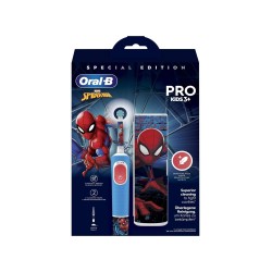 ORAL-B CEPILLO DENTAL ELECTRICO REC KIDS SPIDERMA+ ESTUCHE